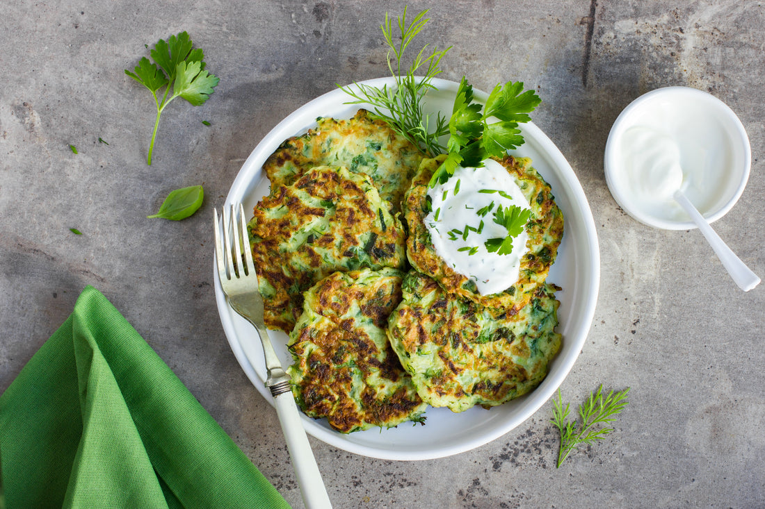 Green Protein Fritter