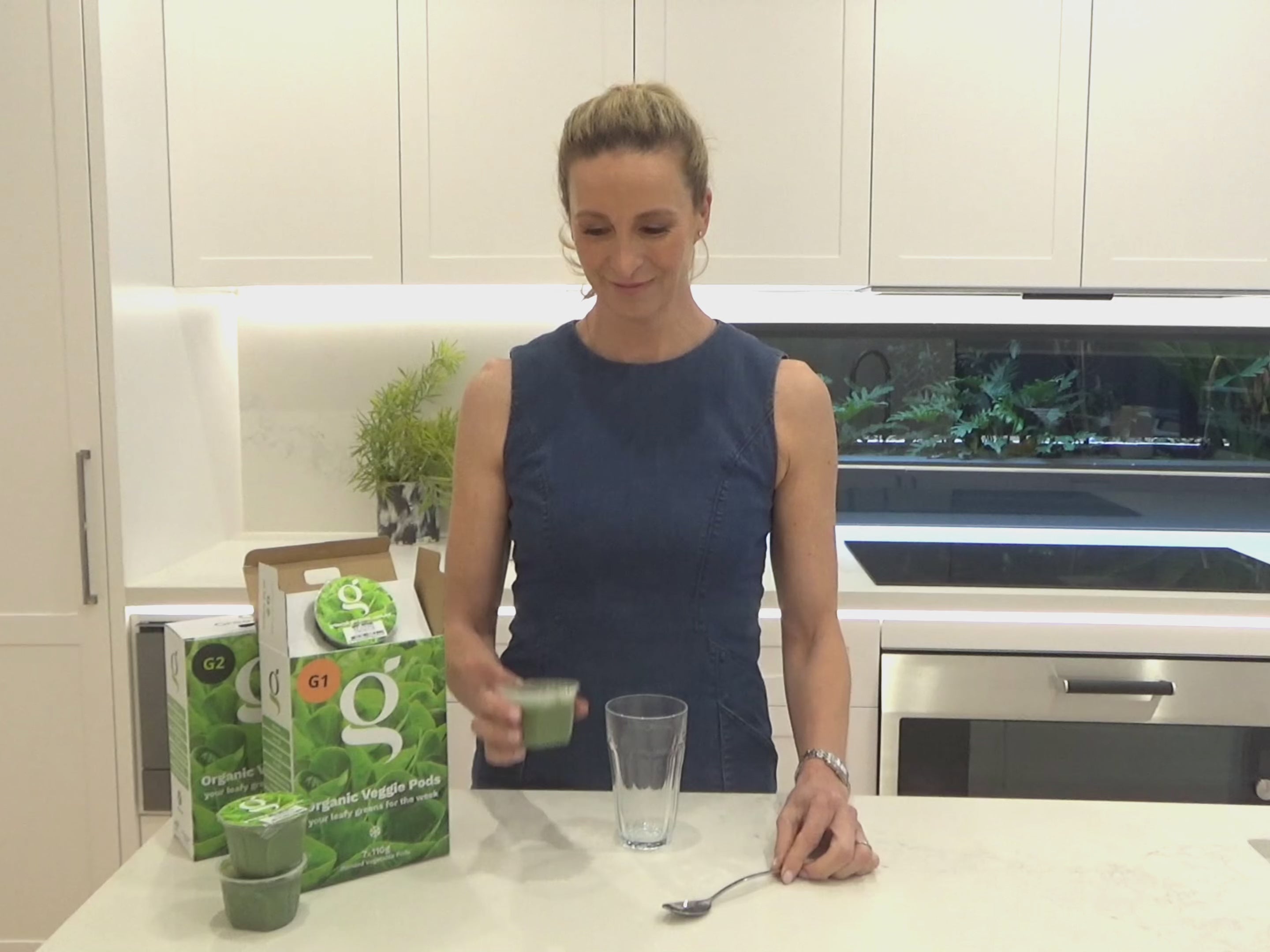 Load video: Demonstration video of how to make a veggie pod with tap water